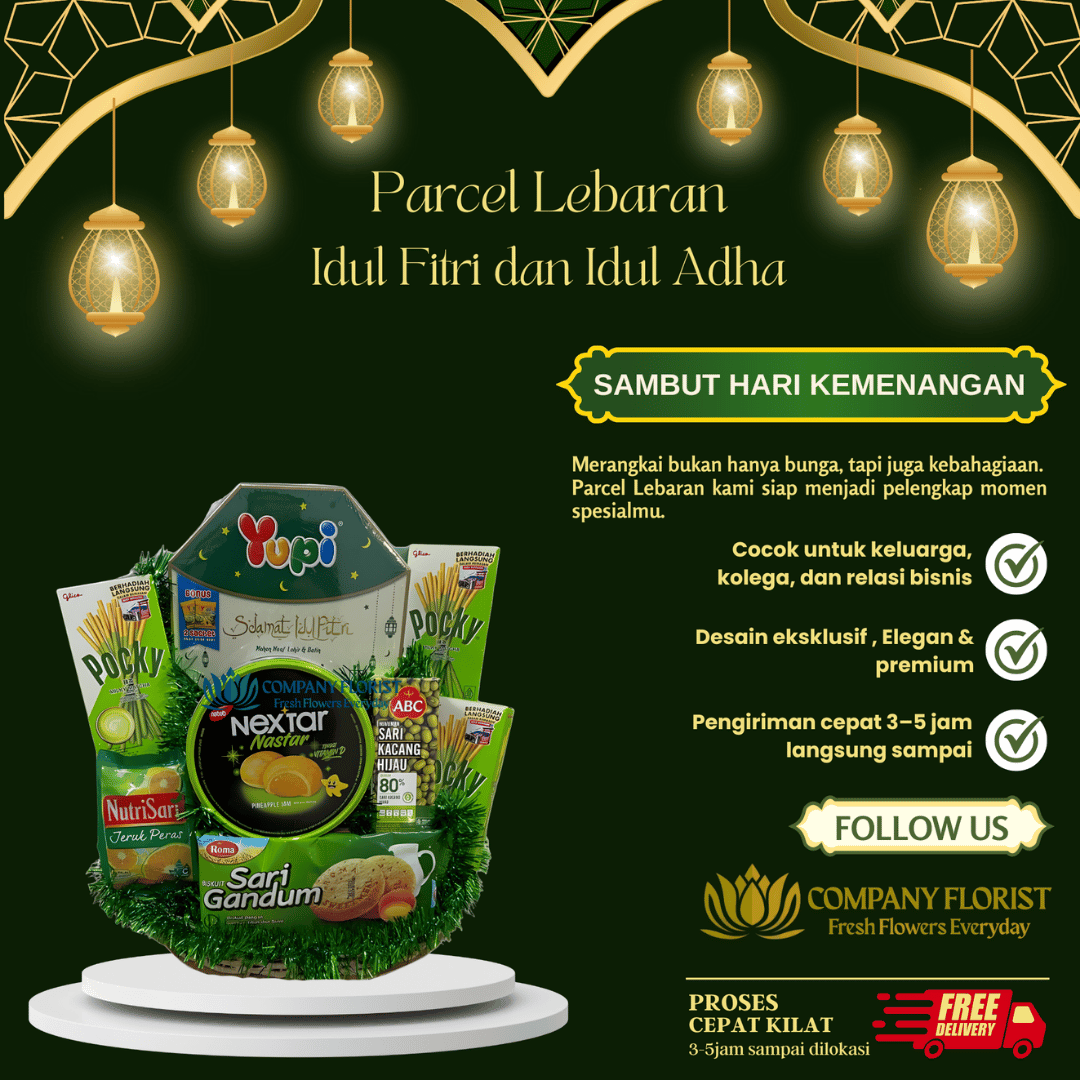 Parcel Snack Lebaran Praktis untuk Bingkisan Massal